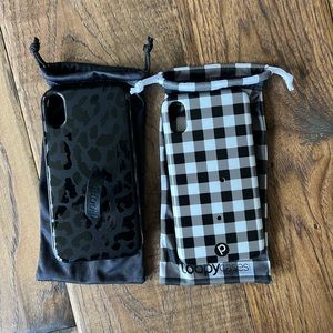 2 LOOPY Stop the Drop iPhone XR Cases - Lefty Edition